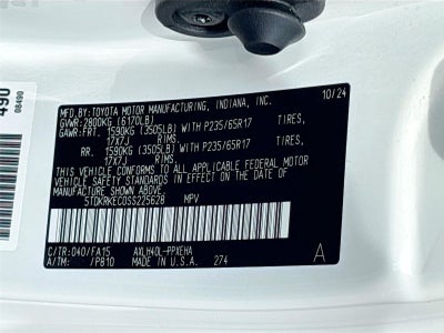 2025 Toyota Sienna LE 8-Passenger