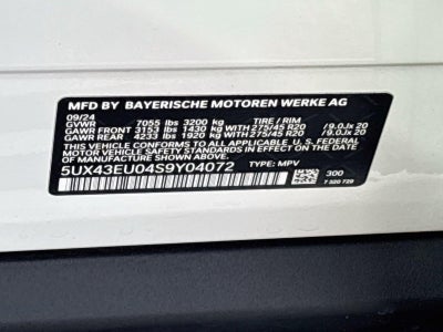 2025 BMW X5 xDrive50e