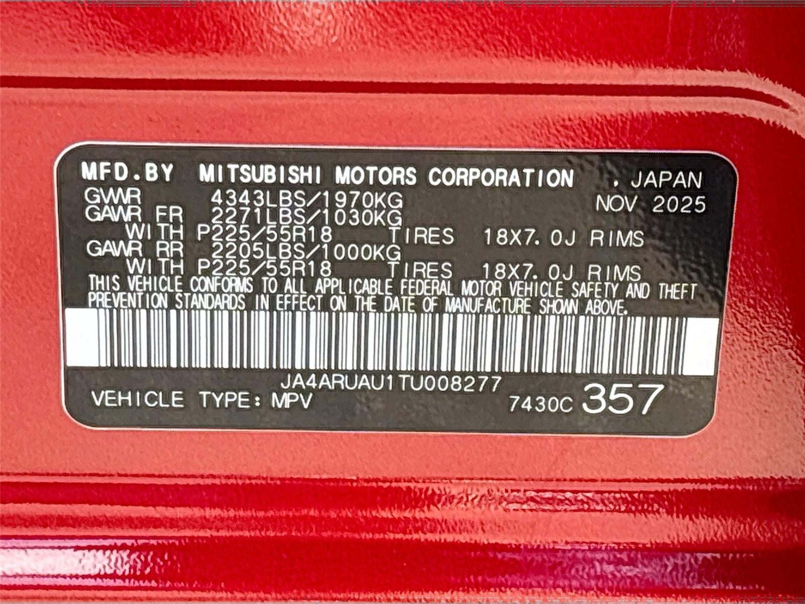 2026 Mitsubishi Outlander Sport ES