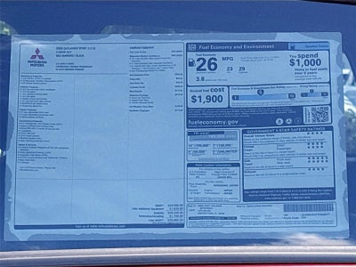 2026 Mitsubishi Outlander Sport ES