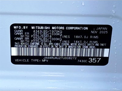 2026 Mitsubishi Outlander Sport LE