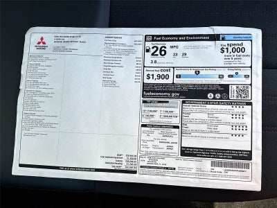 2026 Mitsubishi Outlander Sport SE