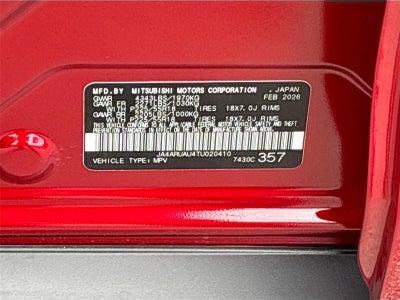 2026 Mitsubishi Outlander Sport ES