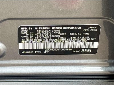 2026 Mitsubishi Outlander Sport S