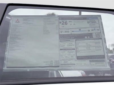 2026 Mitsubishi Outlander Sport ES