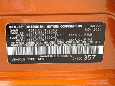 2026 Mitsubishi Outlander Sport LE