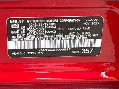 2026 Mitsubishi Outlander Sport Ralliart