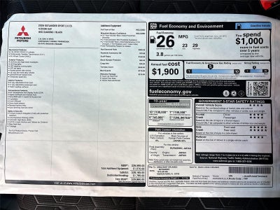 2026 Mitsubishi Outlander Sport ES
