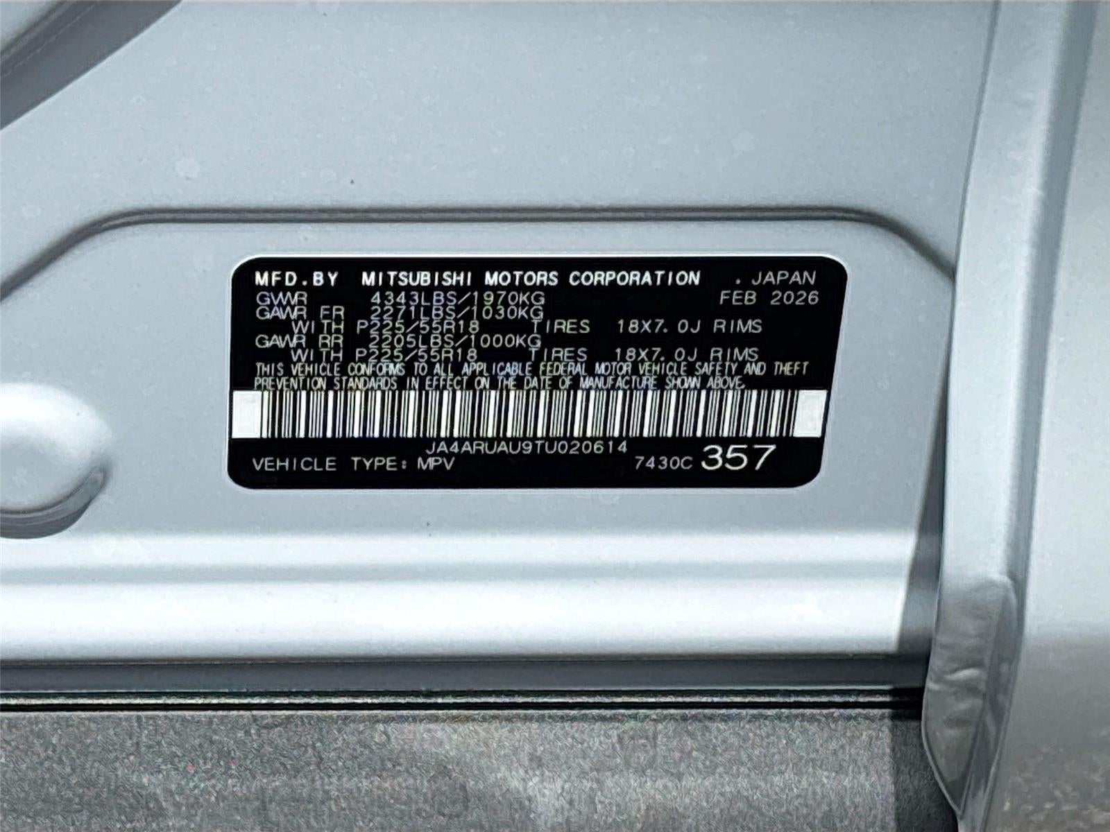 2026 Mitsubishi Outlander Sport ES