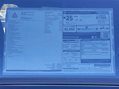 2026 Mitsubishi Outlander Sport SEL