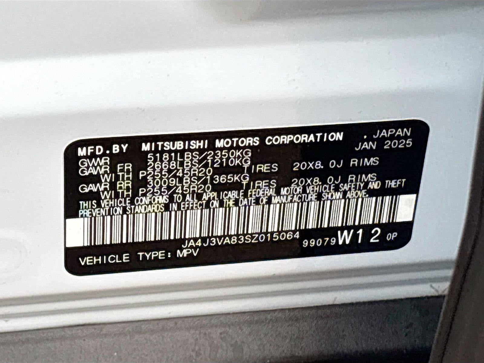 2025 Mitsubishi Outlander SE