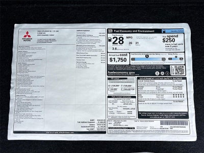 2026 Mitsubishi Outlander SEL