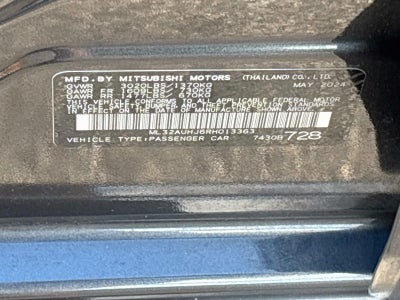 2024 Mitsubishi Mirage ES