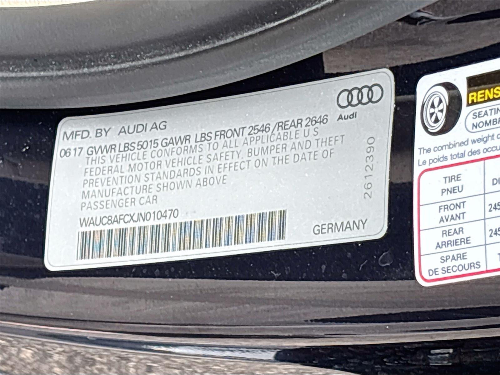 2018 Audi A6 Premium