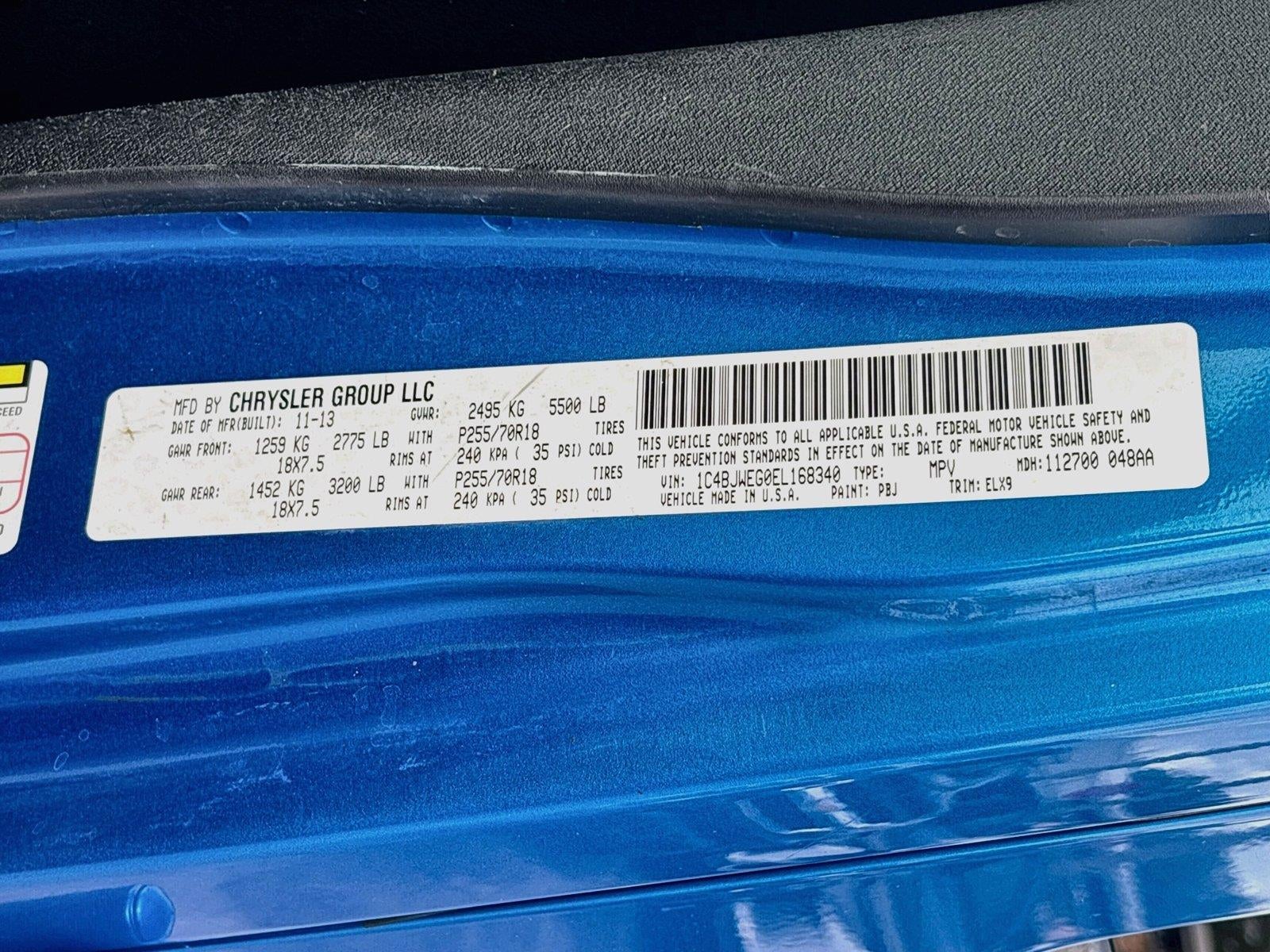 2014 Jeep Wrangler Unlimited Polar Edition