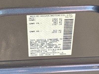 2015 Nissan LEAF SL