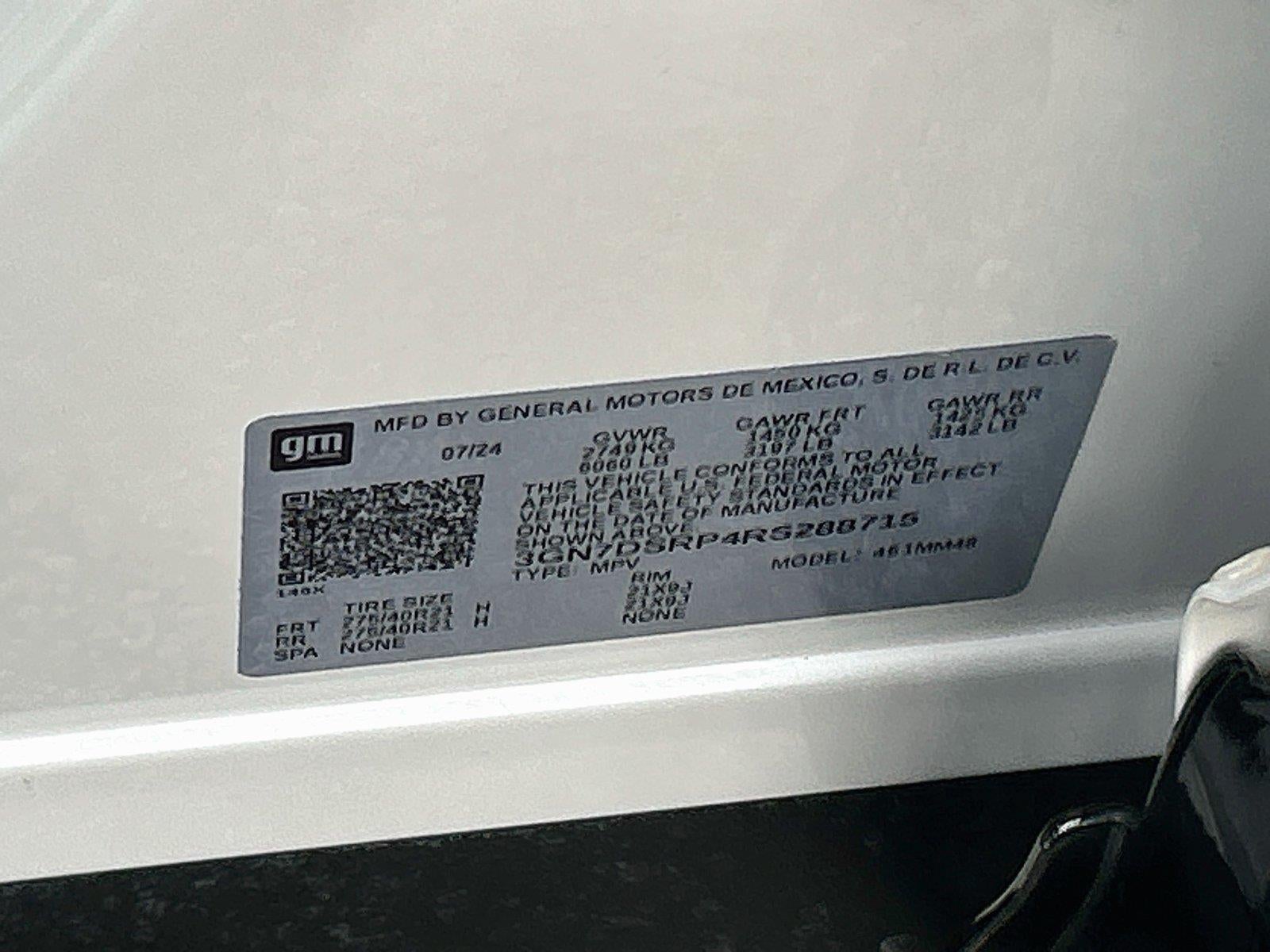 2024 Chevrolet Equinox EV RS
