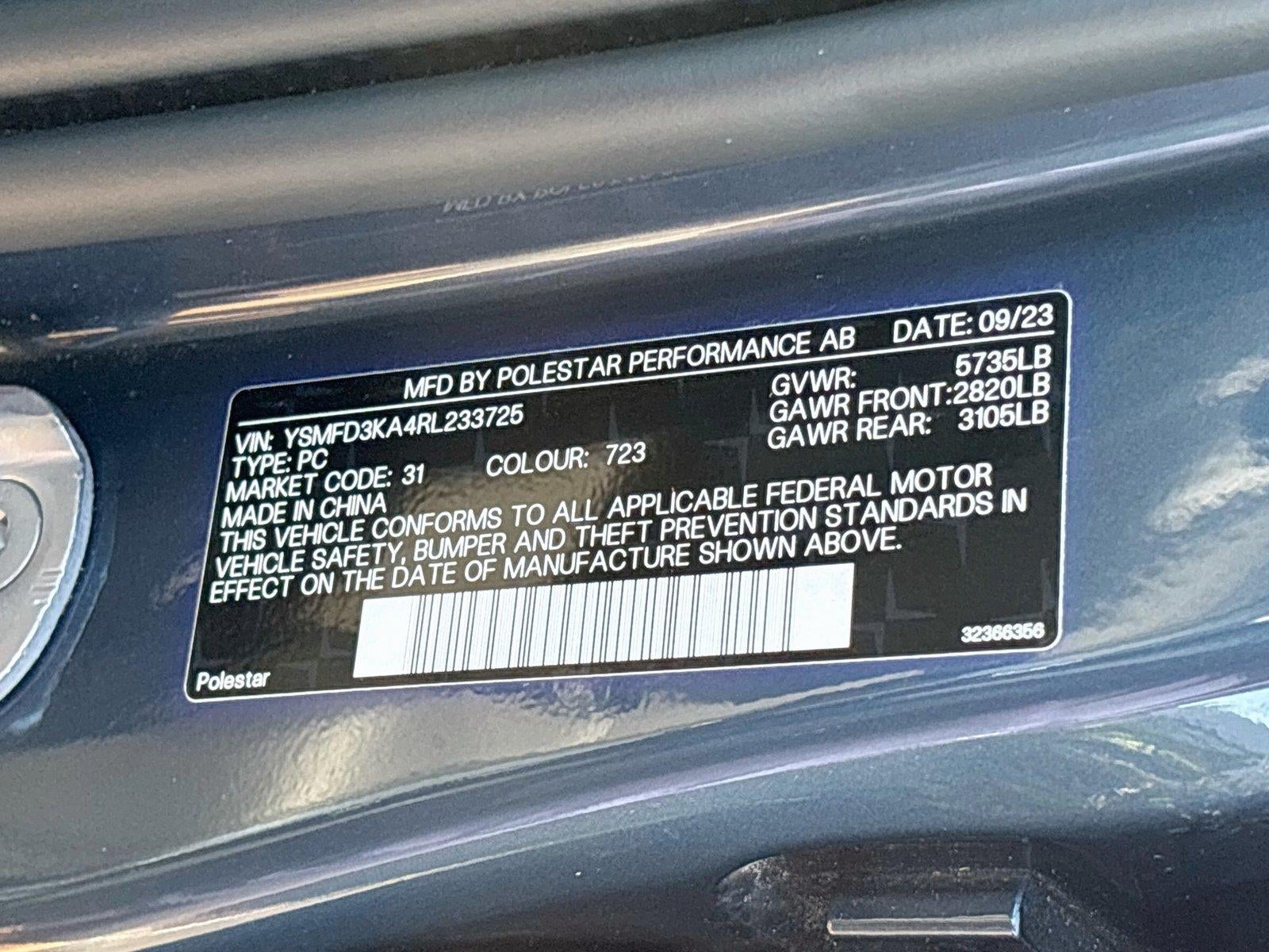 2024 Polestar 2 Base
