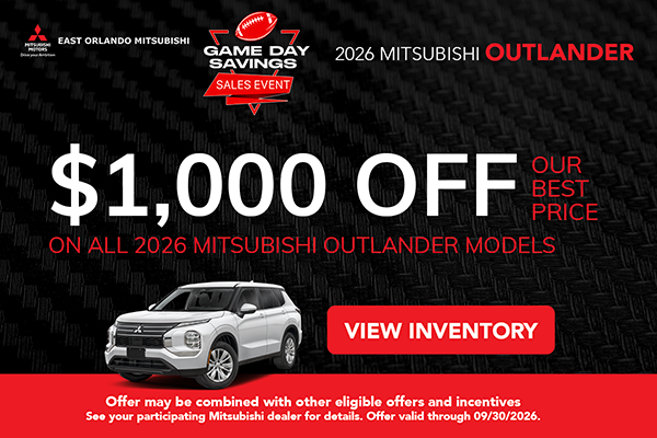 2026 Mitsubishi Outlander
