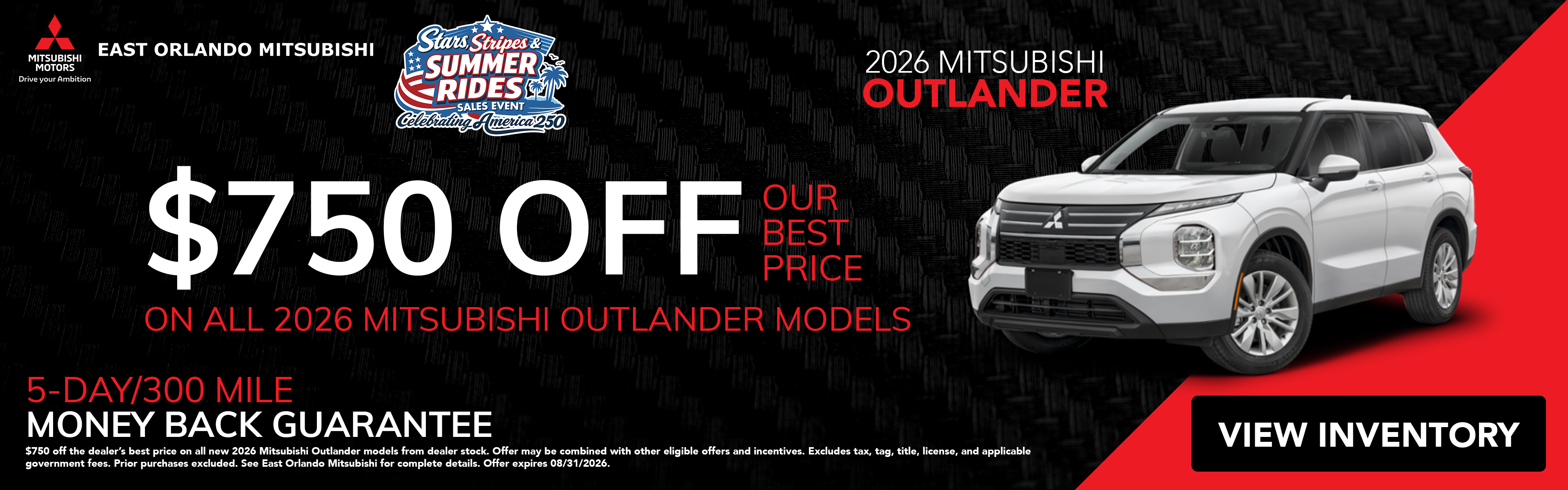 2026 Mitsubishi Outlander