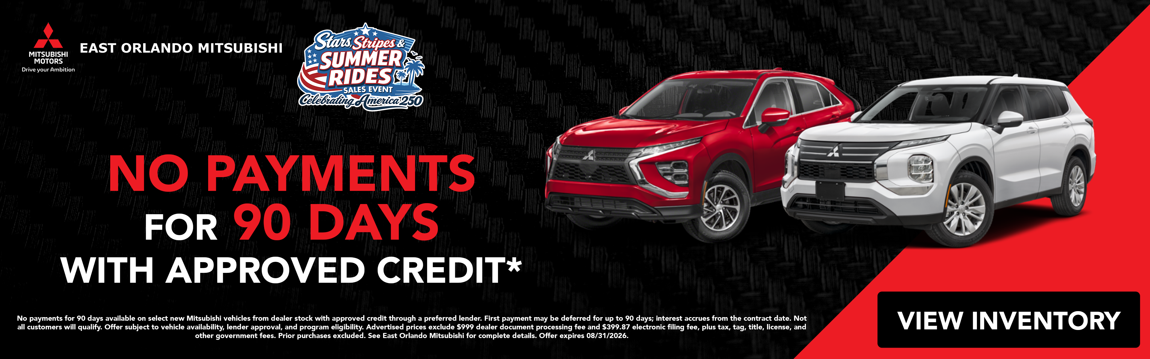 No Payments for 90 Days