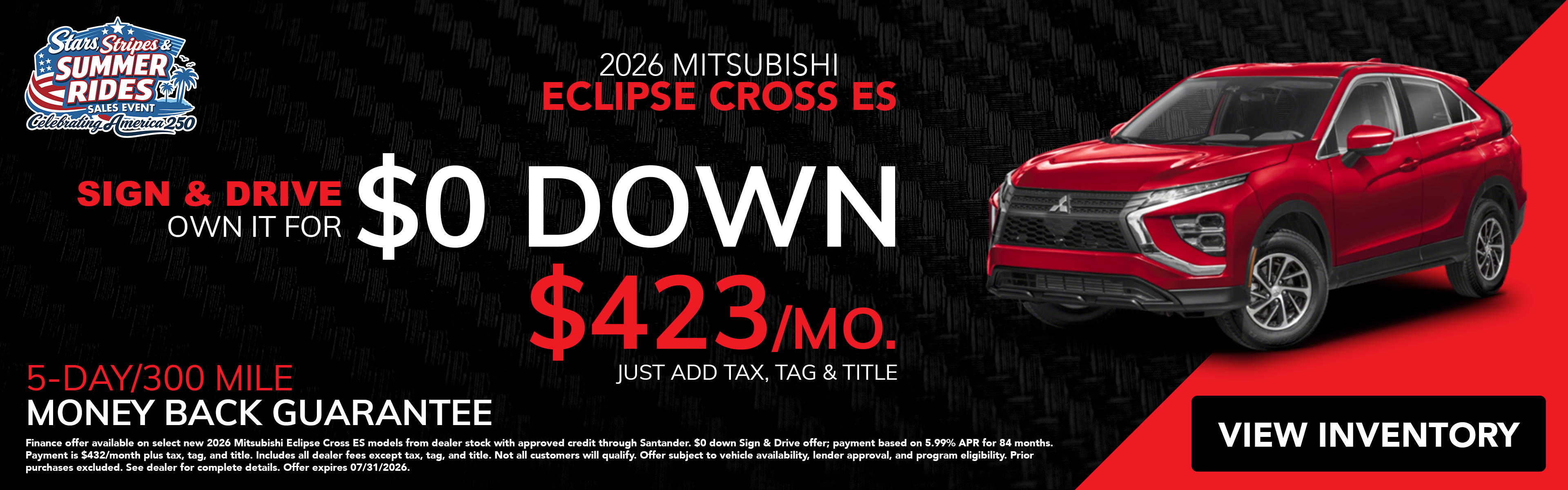 2026 Mitsubishi Eclipse Cross ES