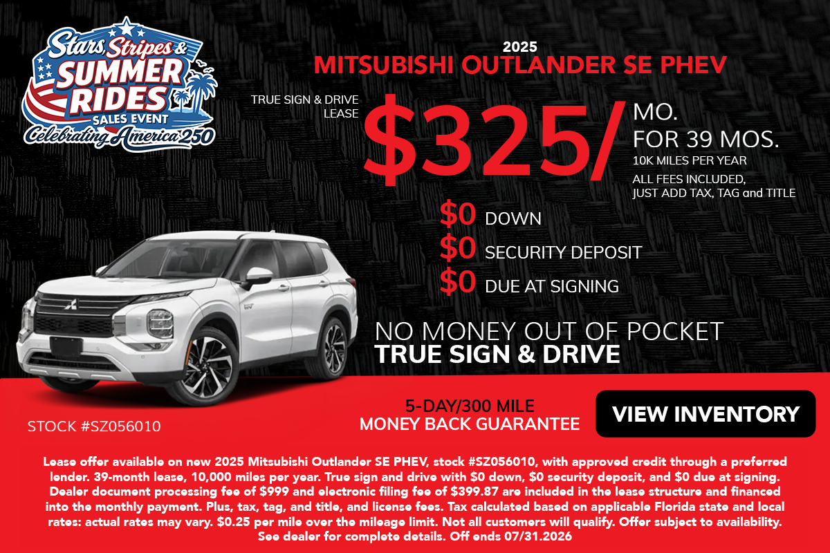 2025 Mitsubishi Outlander PHEV SE
